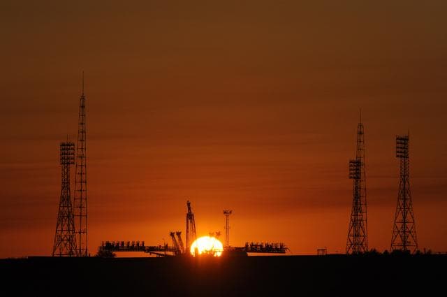 NASA image: Expedition 18 Soyuz TMA-13 Rollout
