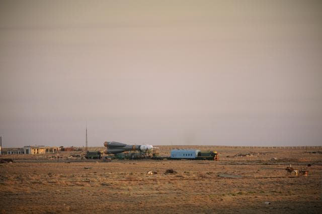 NASA image: Expedition 18 Soyuz TMA-13 Rollout