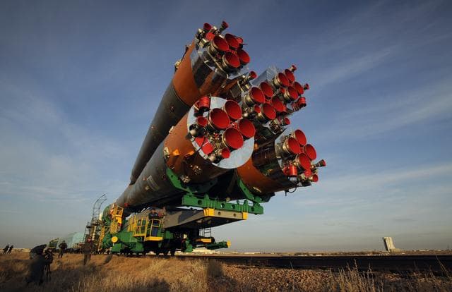 NASA image: Expedition 18 Soyuz TMA-13 Rollout