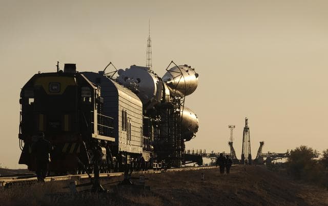NASA image: Expedition 18 Soyuz TMA-13 Rollout