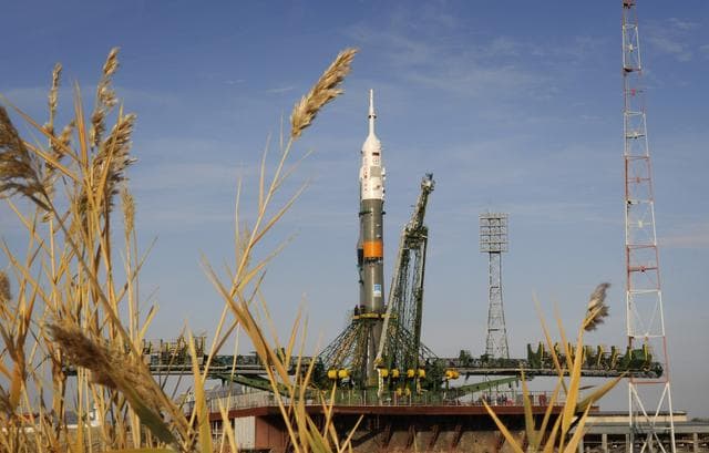 NASA image: Expedition 18 Soyuz TMA-13 Rollout