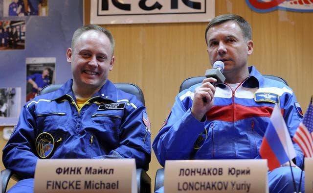 NASA image: Expedition 18 Press Conference