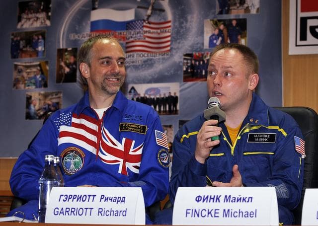 NASA image: Expedition 18 Press Conference