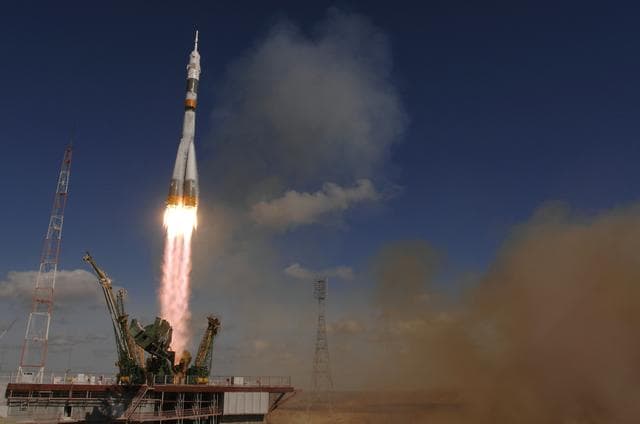 NASA image: Expedition 18 Soyuz TMA-13 Launch