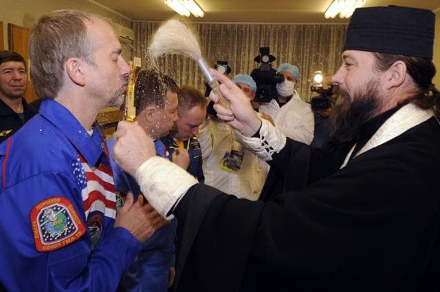 NASA image: Expedition 18 Traditional Blessing