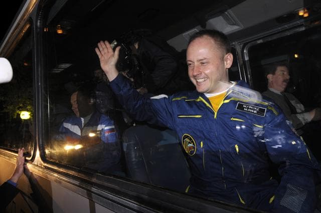 NASA image: Expedition 18 Launch Day