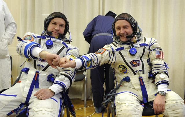 NASA image: Expedition 18 Suit-up