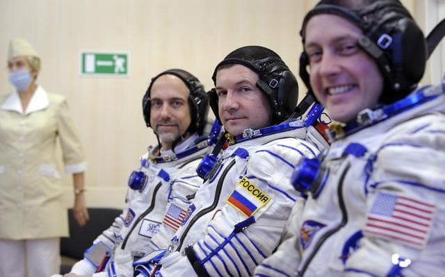 NASA image: Expedition 18 Suit-up