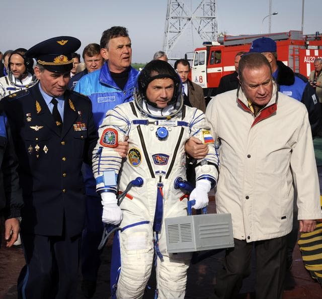 NASA image: Expedition 18 Launch Day