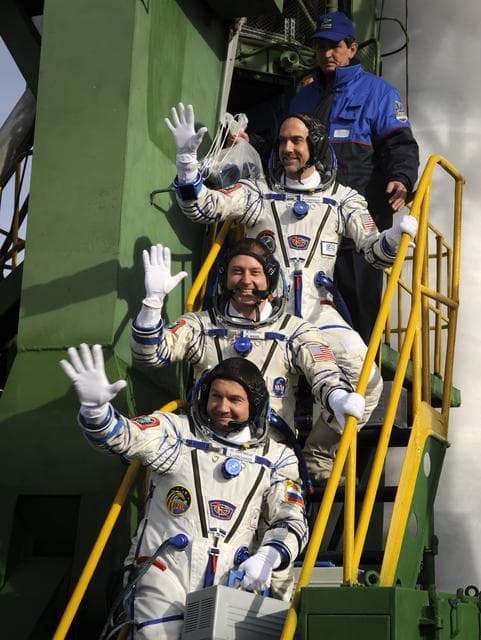 NASA image: Expedition 18 Launch Day