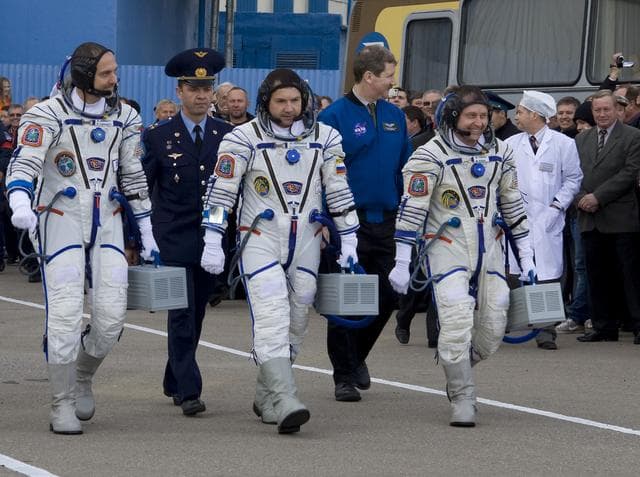 NASA image: Expedition 18 Launch Day