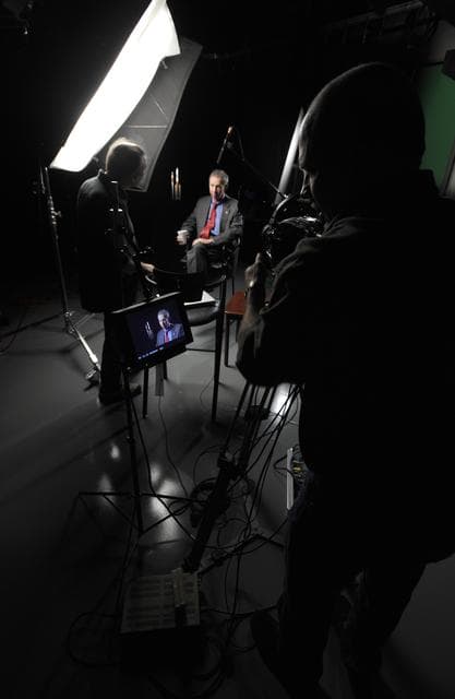 NASA image: Michael Griffin Television Interview