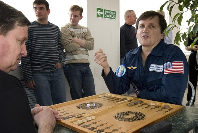 NASA image: Expedition 19 Crew Relaxes