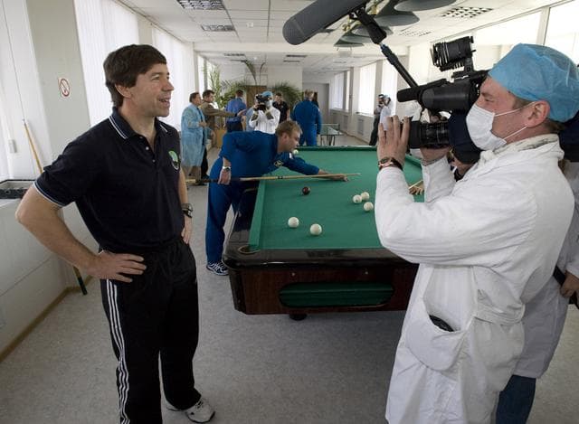 NASA image: Expedition 19 Crew Relaxes