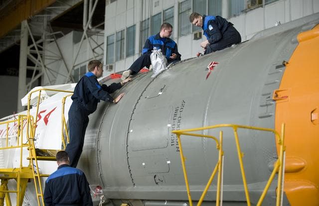 NASA image: Expedition 19 Soyuz Assembly
