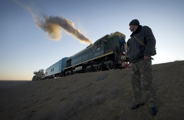 NASA image: Expedition 19 Soyuz Rollout