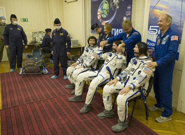 NASA image: Expedition 19 Launch Day