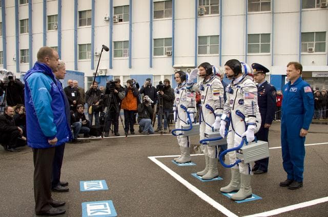 NASA image: Expedition 19 Launch Day
