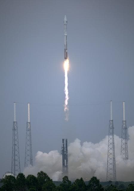NASA image: LRO, LCROSS Liftoff on Lunar Journey
