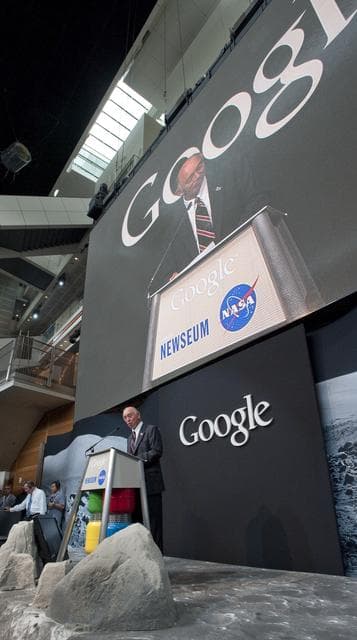 NASA image: Google Moon Press Conference