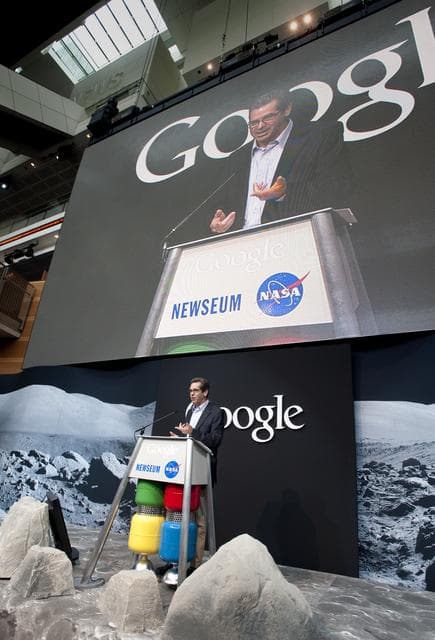NASA image: Google Moon Press Conference