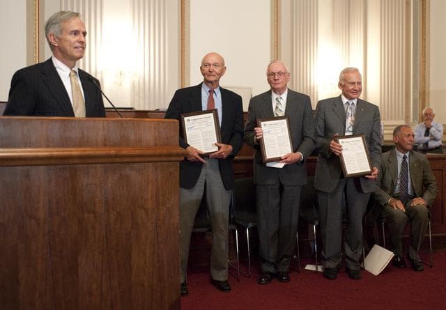 NASA image: Apollo 11 and John Glenn Astronauts Congressional Gold Medal