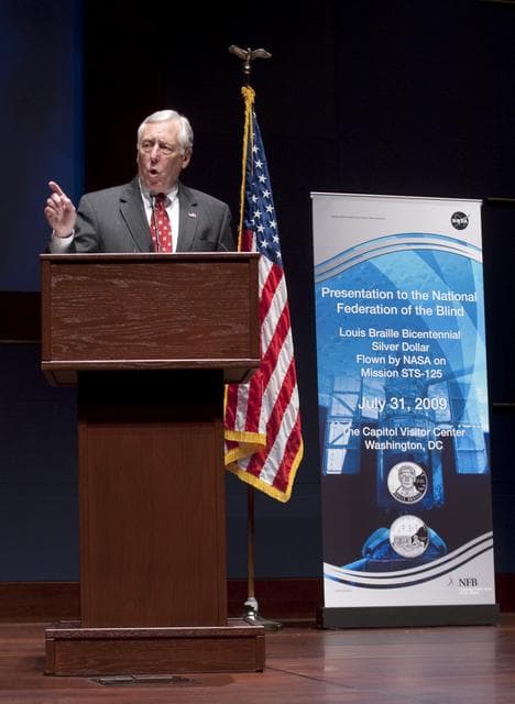 NASA image: National Federation of the Blind Braille Coin