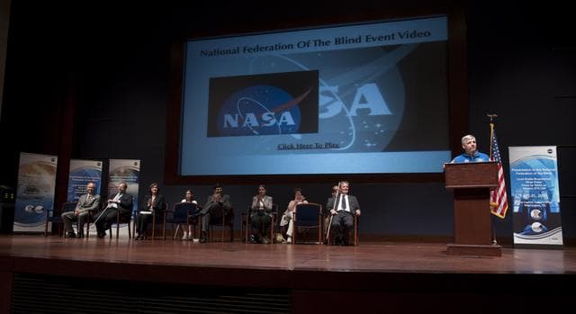 NASA image: National Federation of the Blind Braille Coin