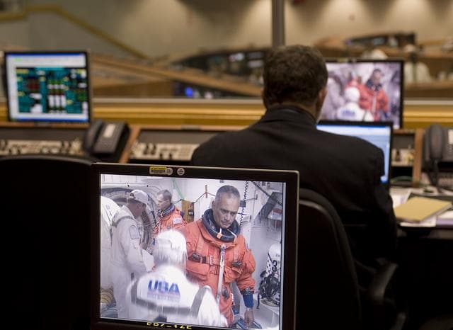 NASA image: STS-128 Firing Room