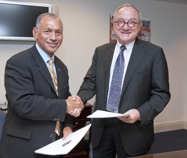 NASA image: NASA ESA Sign Memorandum of Understanding