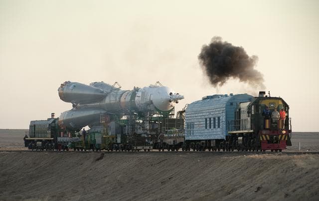 NASA image: Expedition 21 Soyuz Rollout