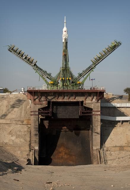 NASA image: Expedition 21 Soyuz Rollout