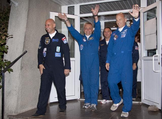 NASA image: Expedition 21 Crew Prepares For Launch