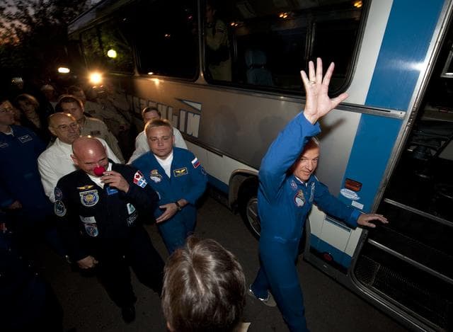 NASA image: Expedition 21 Crew Prepares For Launch