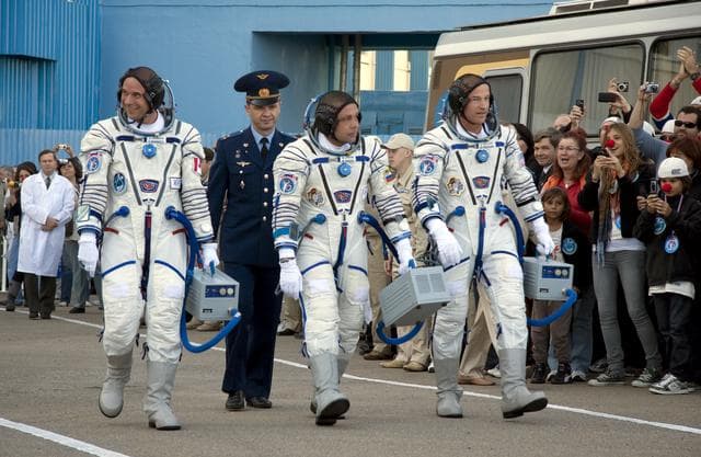 NASA image: Expedition 21 Crew Prepares For Launch