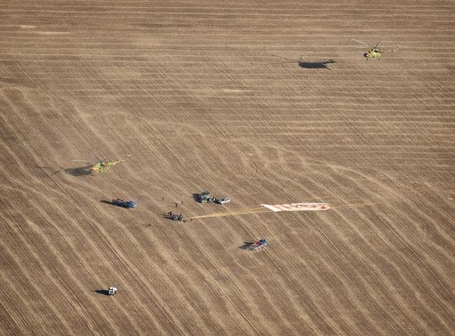 NASA image: Expedition 20 Landing