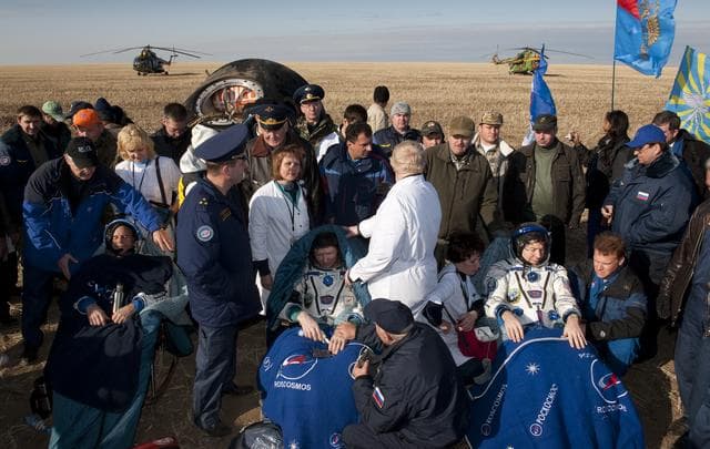 NASA image: Expedition 20 Landing