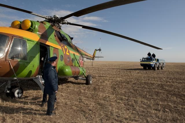NASA image: Expedition 20 Landing