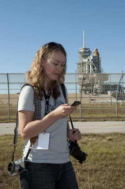 NASA image: STS-129 Tweetup