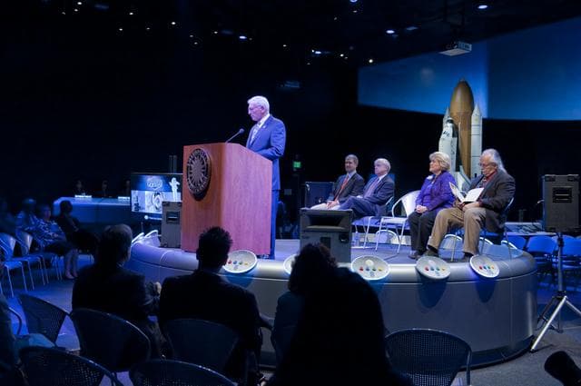 NASA image: Moving Beyond Earth Gallery Opening