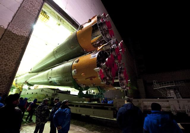 NASA image: Expedition 22 Soyuz Rollout