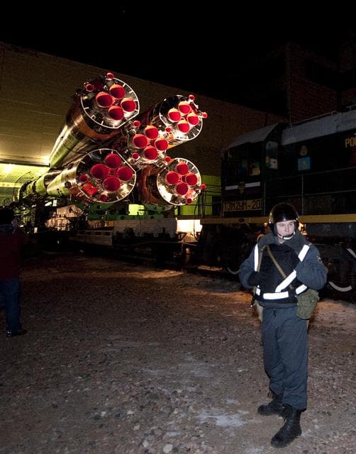 NASA image: Expedition 22 Soyuz Rollout