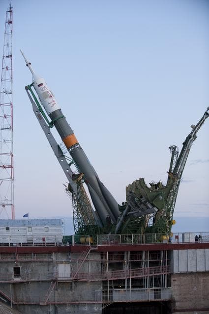 NASA image: Expedition 22 Soyuz Rollout