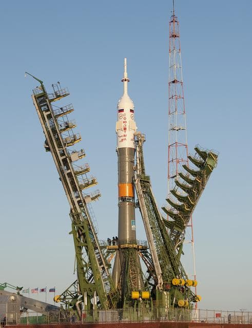 NASA image: Expedition 22 Soyuz Rollout