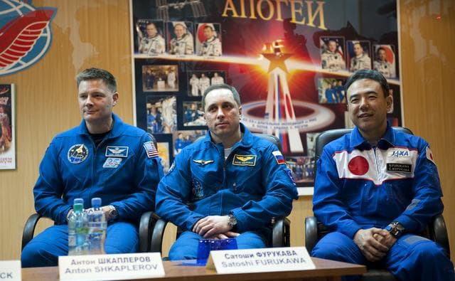 NASA image: Expedition 22 Prelaunch Press Conference