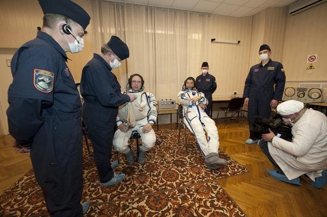 NASA image: Expedition 22 Launch Day