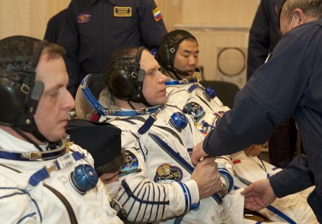 NASA image: Expedition 22 Launch Day