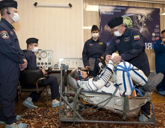 NASA image: Expedition 22 Launch Day
