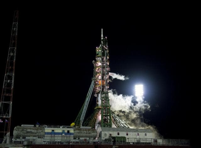 NASA image: Expedition 22 Launch Day
