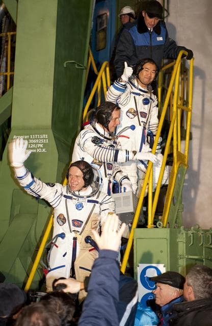 NASA image: Expedition 22 Launch Day